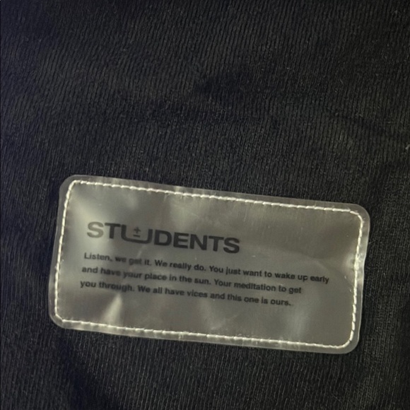 Students Golf Black Short Sleeve Tee - Picture 5 of 7